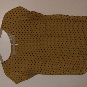 Light Weight Blouse Mustard color